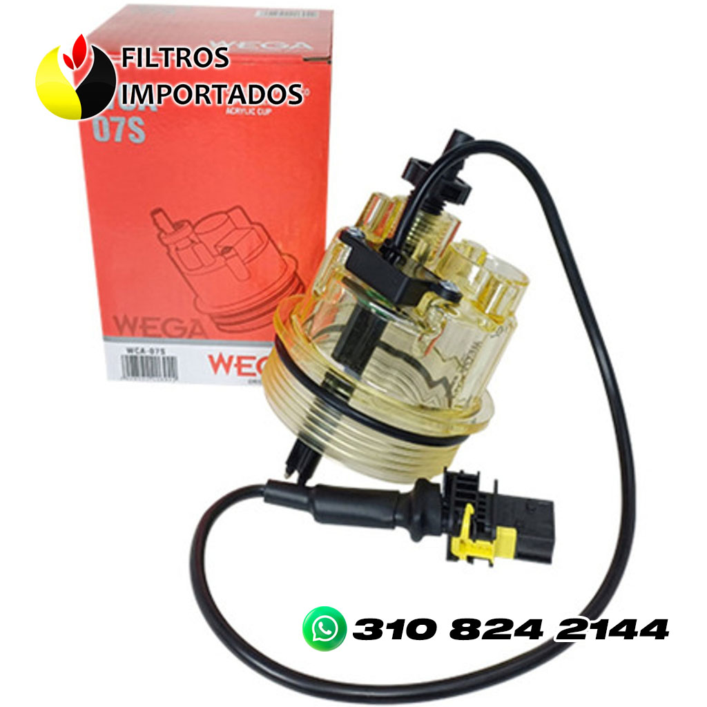 bowl-para-filtro-de-combustible-trampa-pl420-fcd-2211-daf-cf-cf85-sinotruck-con-sensor-wega-filtros-importados-colombia